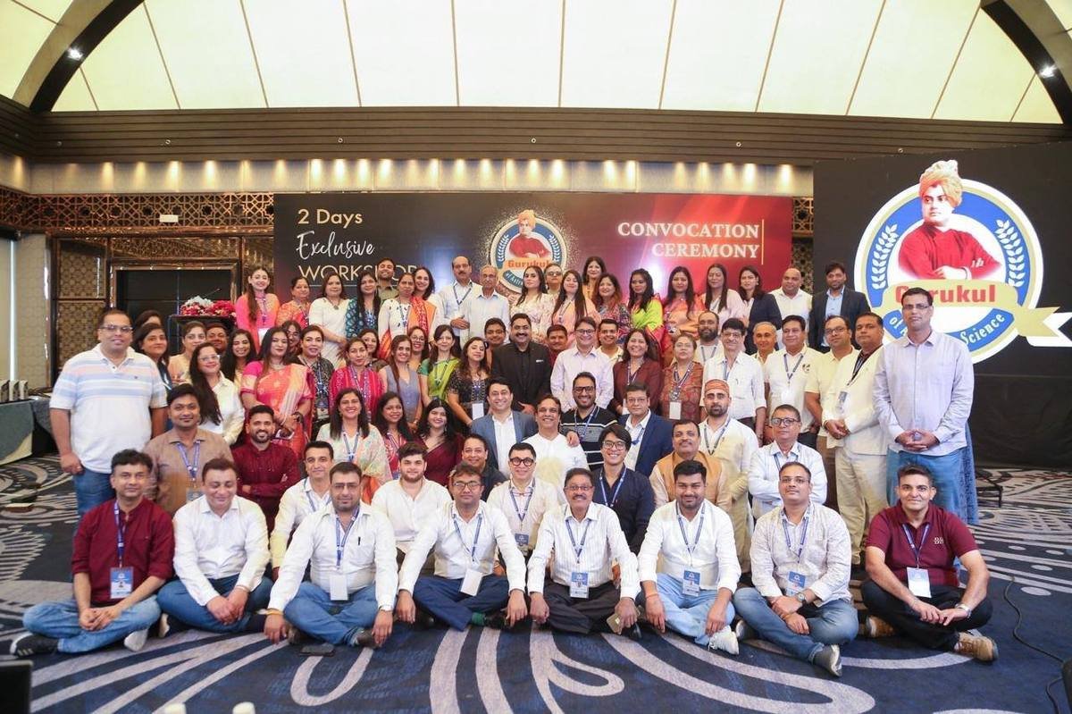 Gurukul of Astrology Science — Convocation Ceremony group photo